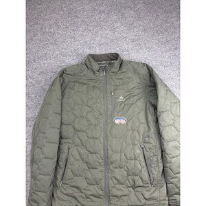 Pnuma Insulator Jacket Mens Large Tall Green Quilted Hunting Puffer Outdoors